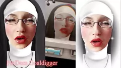 Play Nun in Glasses Gives Purpose: Mind-Fucking Joi Cosplay Porn