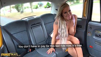 play The horny milf Bianca undresses in the taxi and has sex