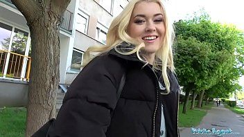 play A blonde prostitute takes her clients home to fuck her