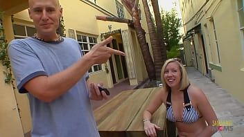 play Blonde with big breasts who is laid on her back and is fucked by a billionaire who