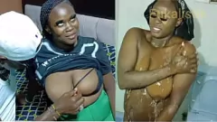 play La femme noire aux gros seins roule énorme dans plusieurs positions